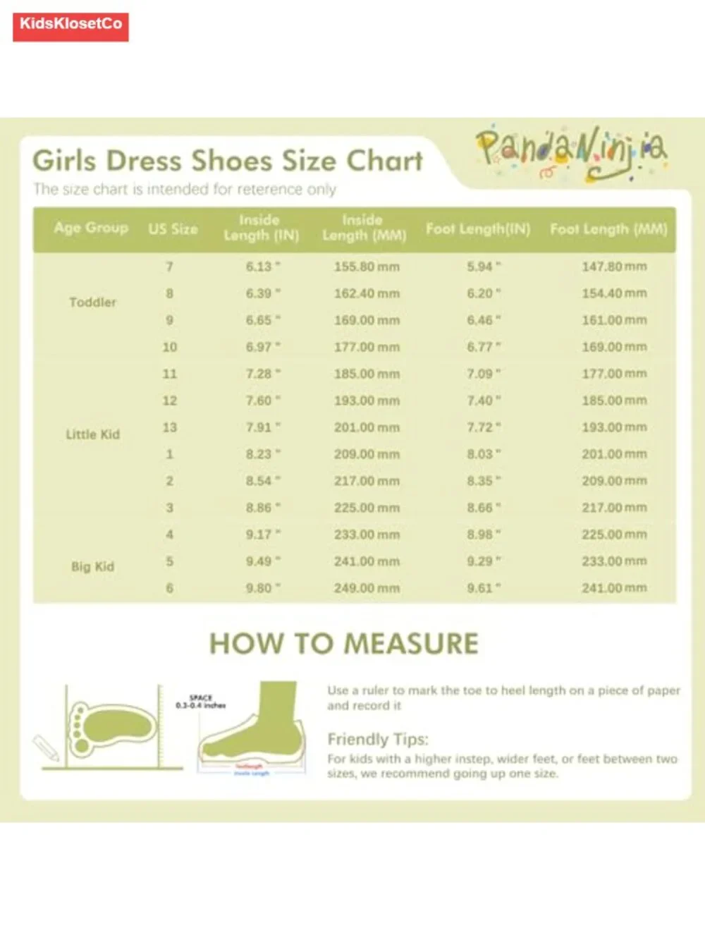 Girls Mary Jane Ballet Flats, Round Toe, Hook & Loop, Non-Slip, Party Wedding